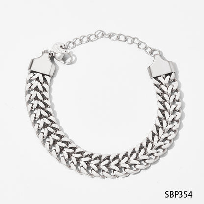 Stainless Steel Bracelet Electroplating Simple Style - view 5